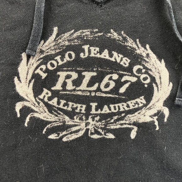 Polo Jeans Men's RL67 Hoodie Sweatshirt Large Pullover Graphic - Picture 4 of 9
